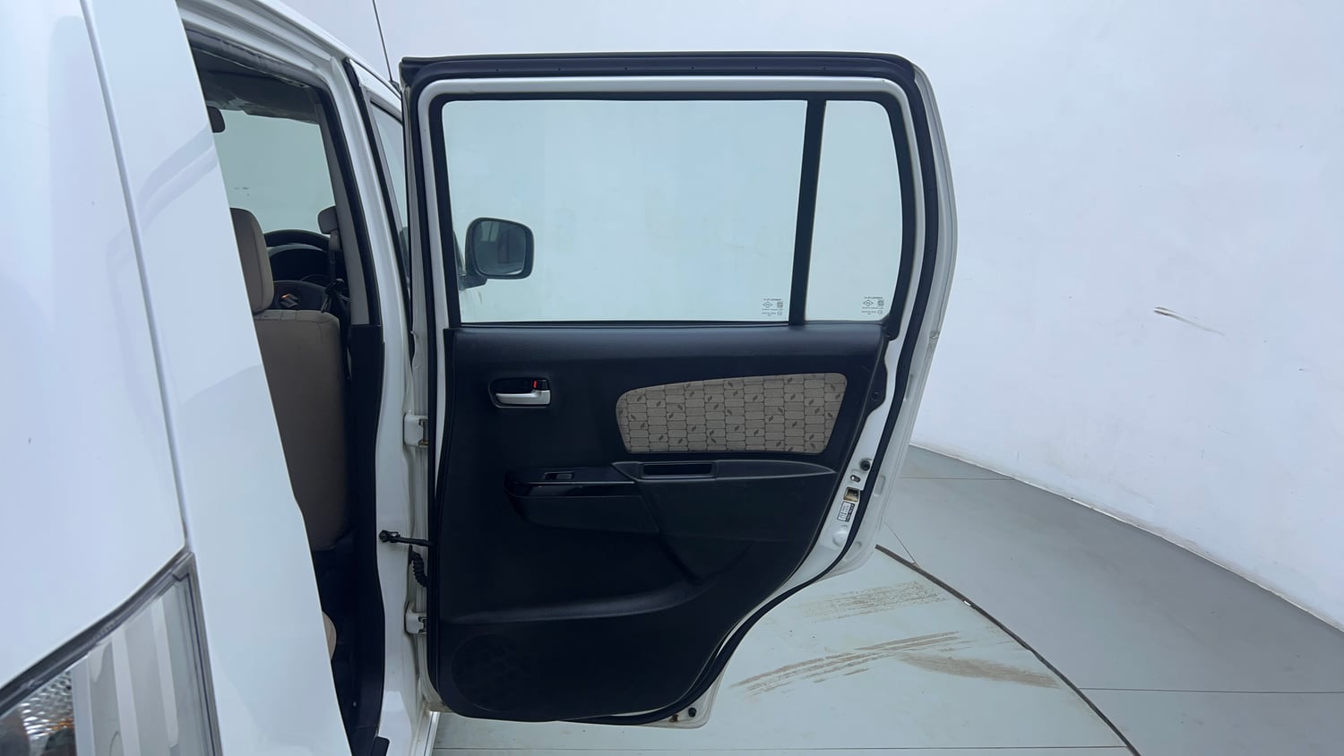 Used 2017 Maruti Suzuki Wagon R VXI+ Petrol Manual interior RIGHT REAR DOOR OPEN VIEW