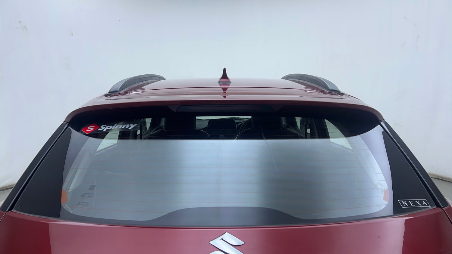Used 2024 Maruti Suzuki Fronx Delta Plus (O) 1.2L MT Petrol Manual exterior BACK WINDSHIELD VIEW
