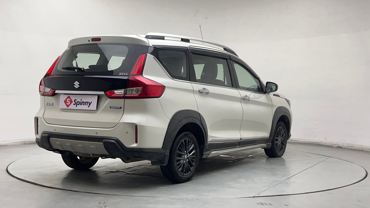 Used 2021 Maruti Suzuki XL6 Zeta MT Petrol Petrol Manual exterior RIGHT REAR CORNER VIEW