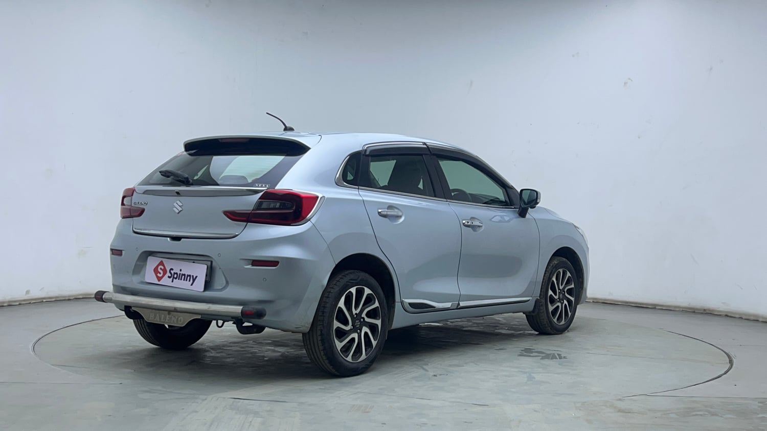 Used 2024 Maruti Suzuki Baleno Alpha MT Petrol Manual exterior RIGHT REAR CORNER VIEW
