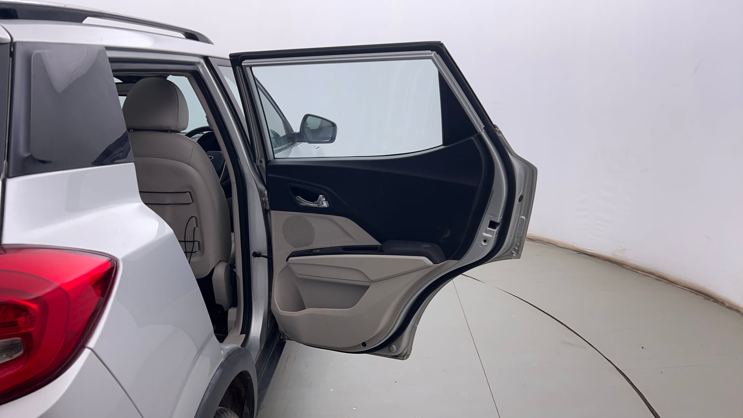 Used 2021 Mahindra XUV 300 W8 (O) 1.2 Petrol Petrol Manual interior RIGHT REAR DOOR OPEN VIEW