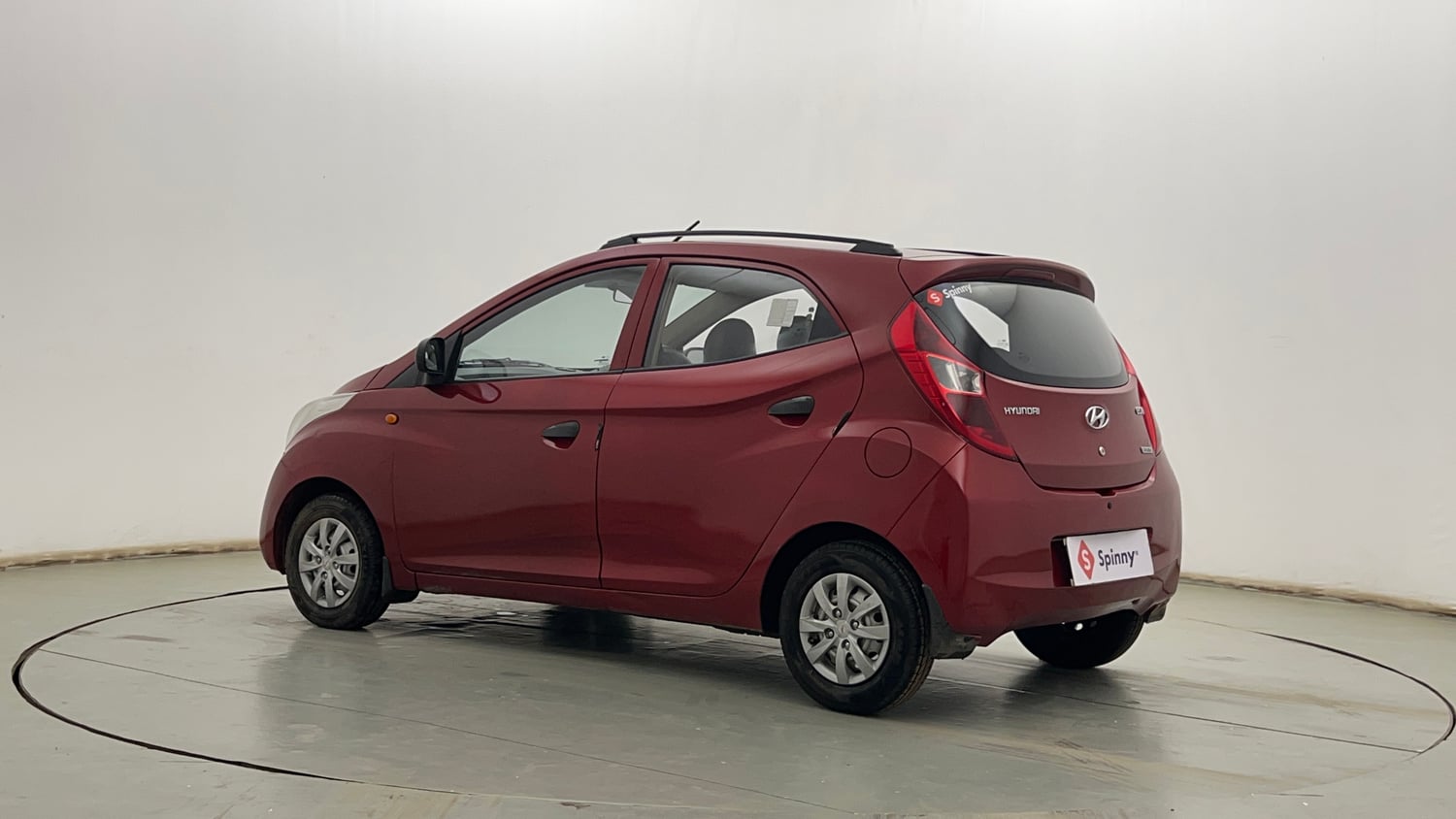 Used 2013 Hyundai Eon D-Lite + Petrol Manual exterior LEFT REAR CORNER VIEW
