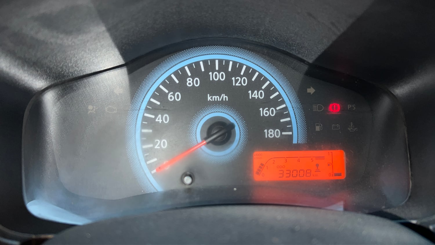 Used 2018 Datsun Redi-GO A Petrol Manual interior CLUSTERMETER VIEW