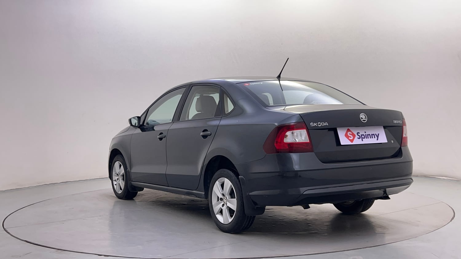 Used 2019 Skoda Rapid Ambition 1.5 TDI AT Diesel Automatic exterior LEFT REAR CORNER VIEW