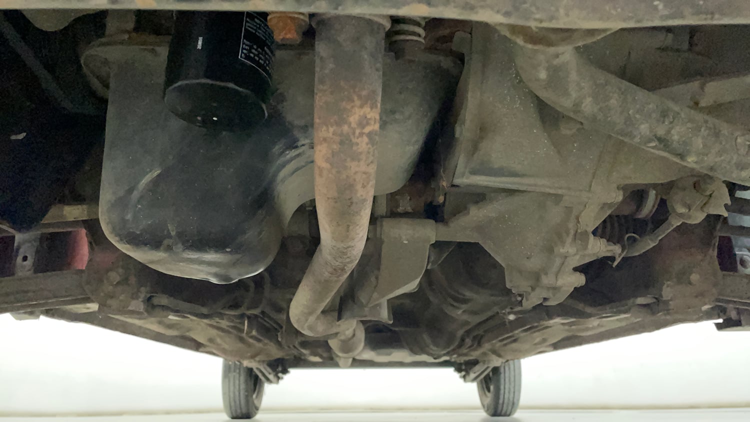 Used 2019 Maruti Suzuki Alto 800 VXi Petrol Manual extra FRONT LEFT UNDERBODY VIEW