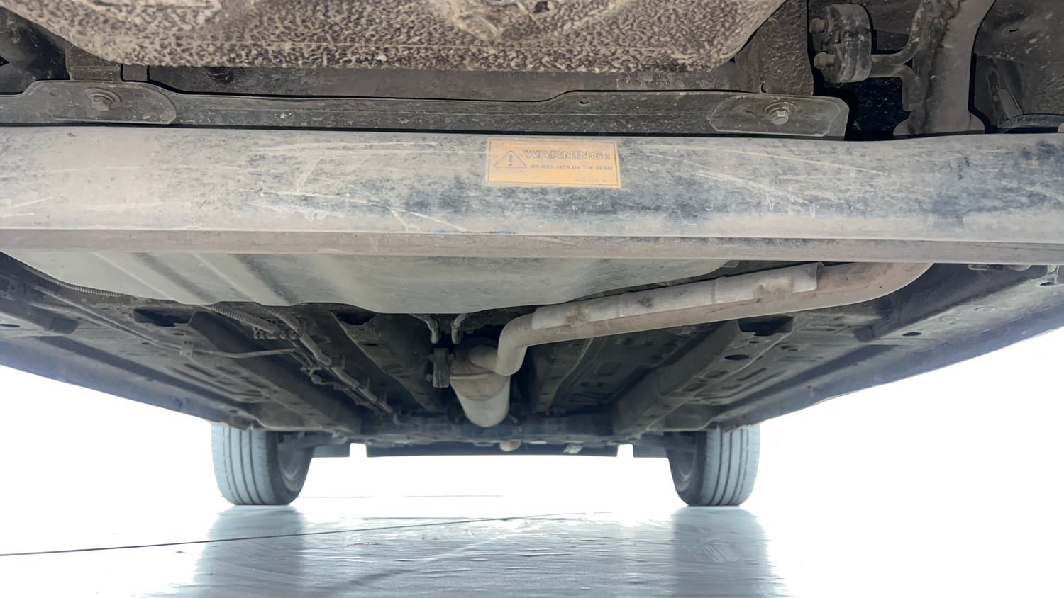 Used 2024 Tata Punch Creative Plus AMT Petrol Automatic extra REAR UNDERBODY VIEW (TAKEN FROM REAR)