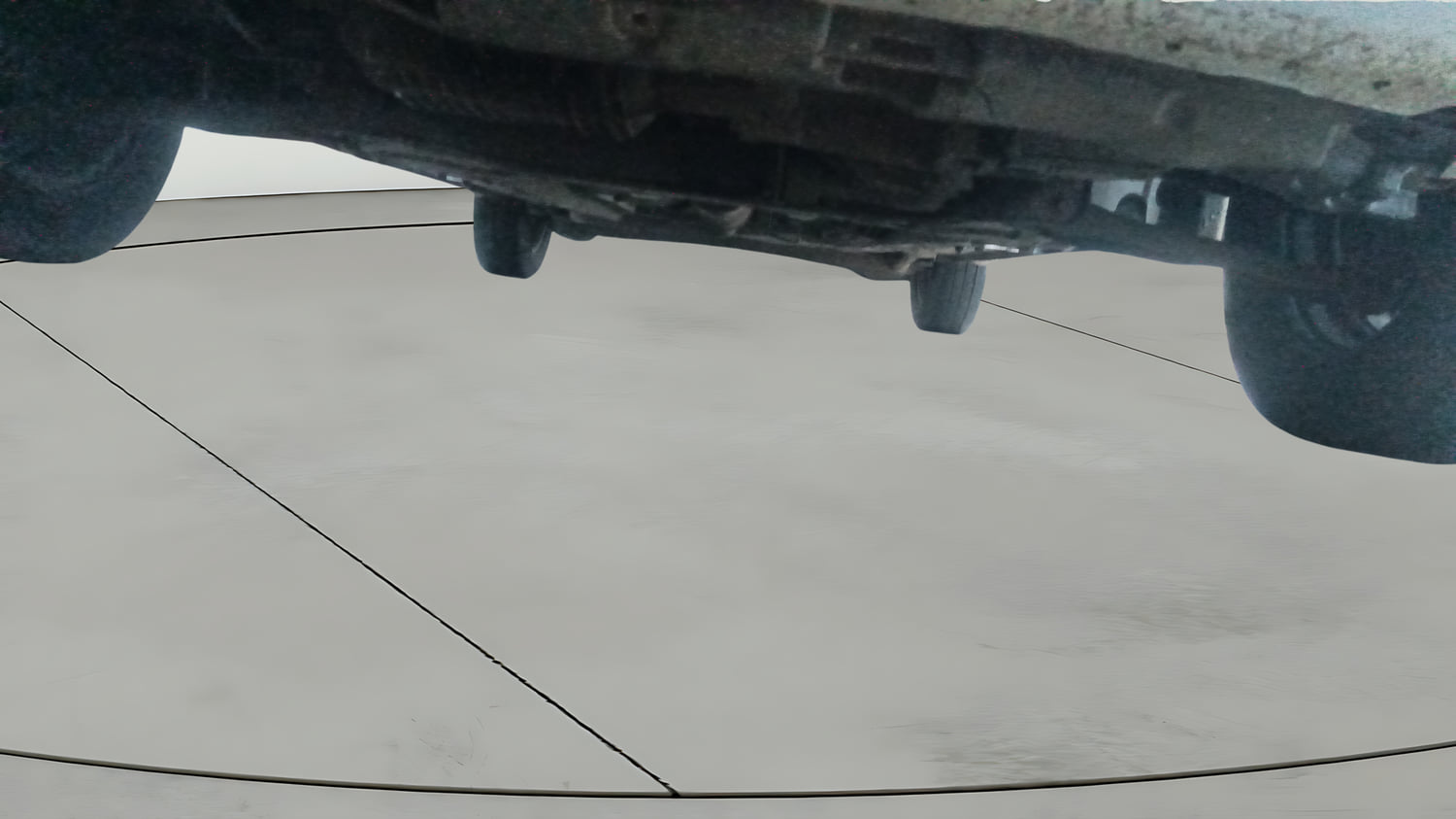 Used 2017 Ford Figo Trend 1.2 Ti-VCT Petrol Manual extra FRONT LEFT UNDERBODY VIEW