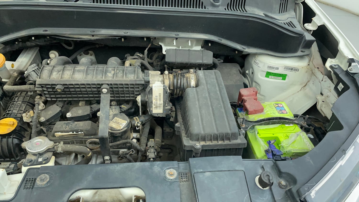 Used 2023 Tata Punch Accomplished AMT Petrol Automatic engine ENGINE LEFT SIDE VIEW