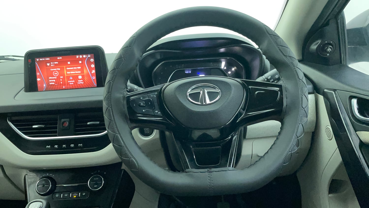 Used 2022 Tata Nexon XZ Plus Diesel Diesel Manual interior STEERING VIEW