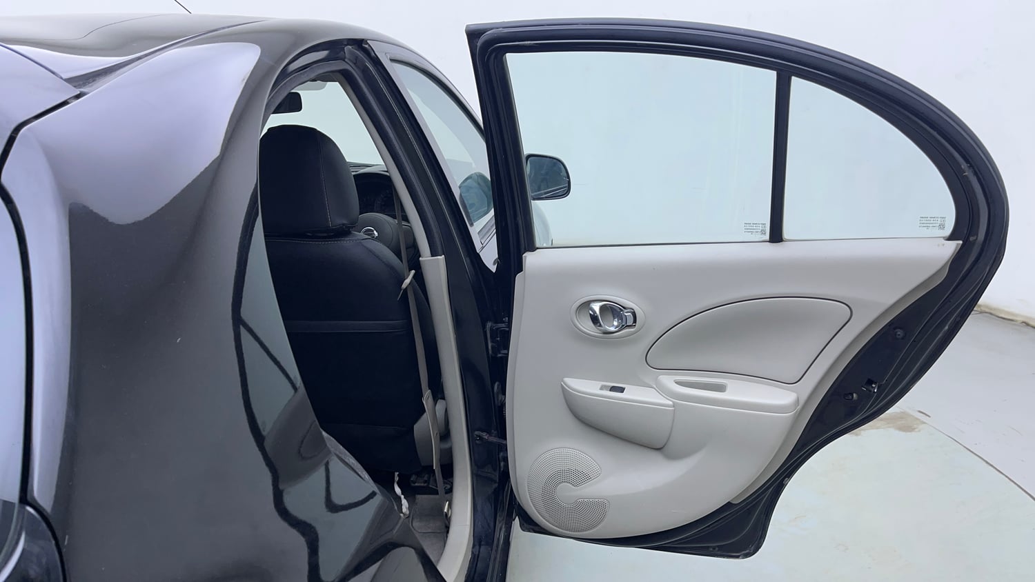 Used 2015 Nissan Micra XL Petrol Manual interior RIGHT REAR DOOR OPEN VIEW