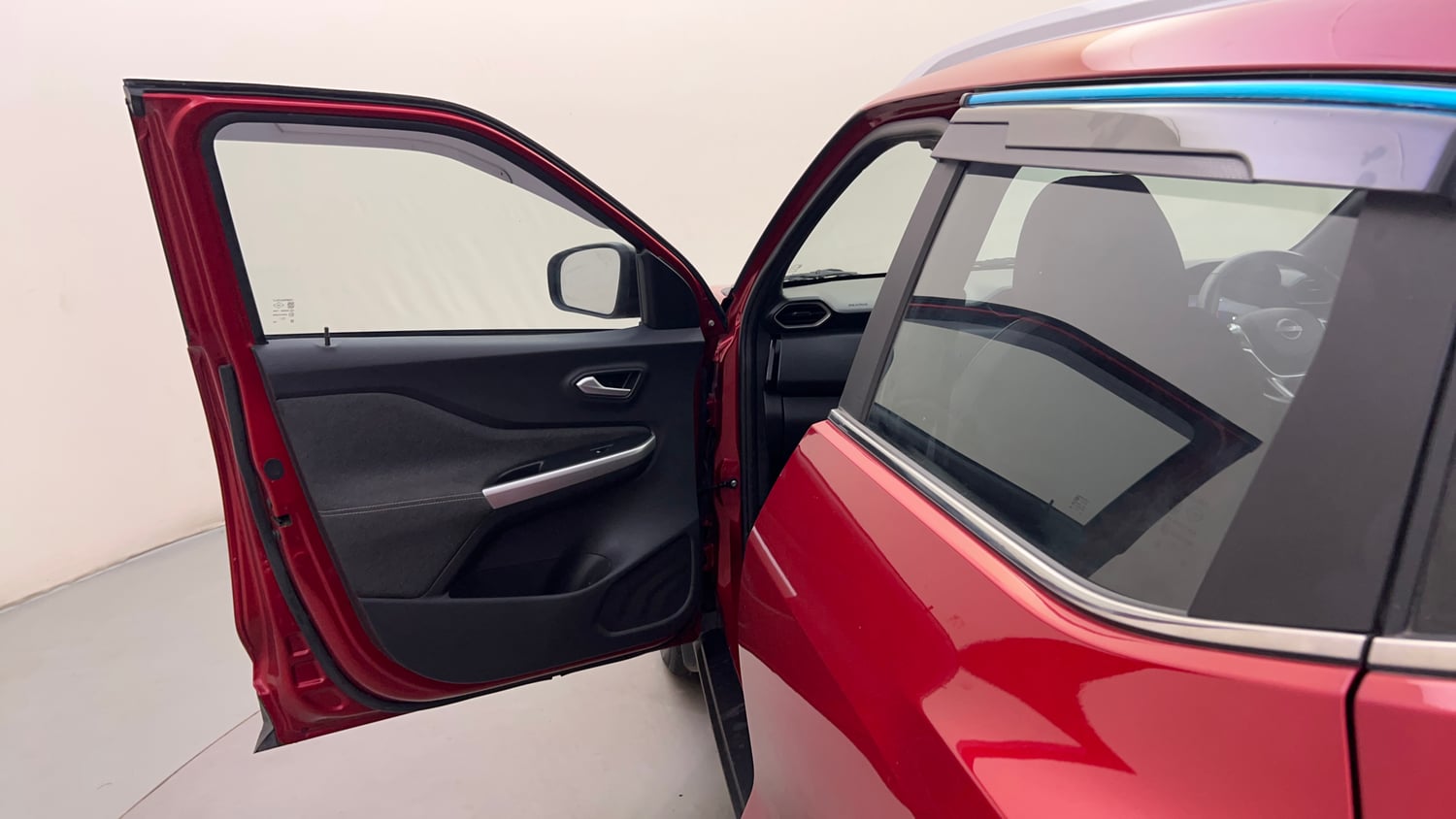 Used 2023 Nissan Magnite XV Premium Turbo CVT Petrol Automatic interior LEFT FRONT DOOR OPEN VIEW