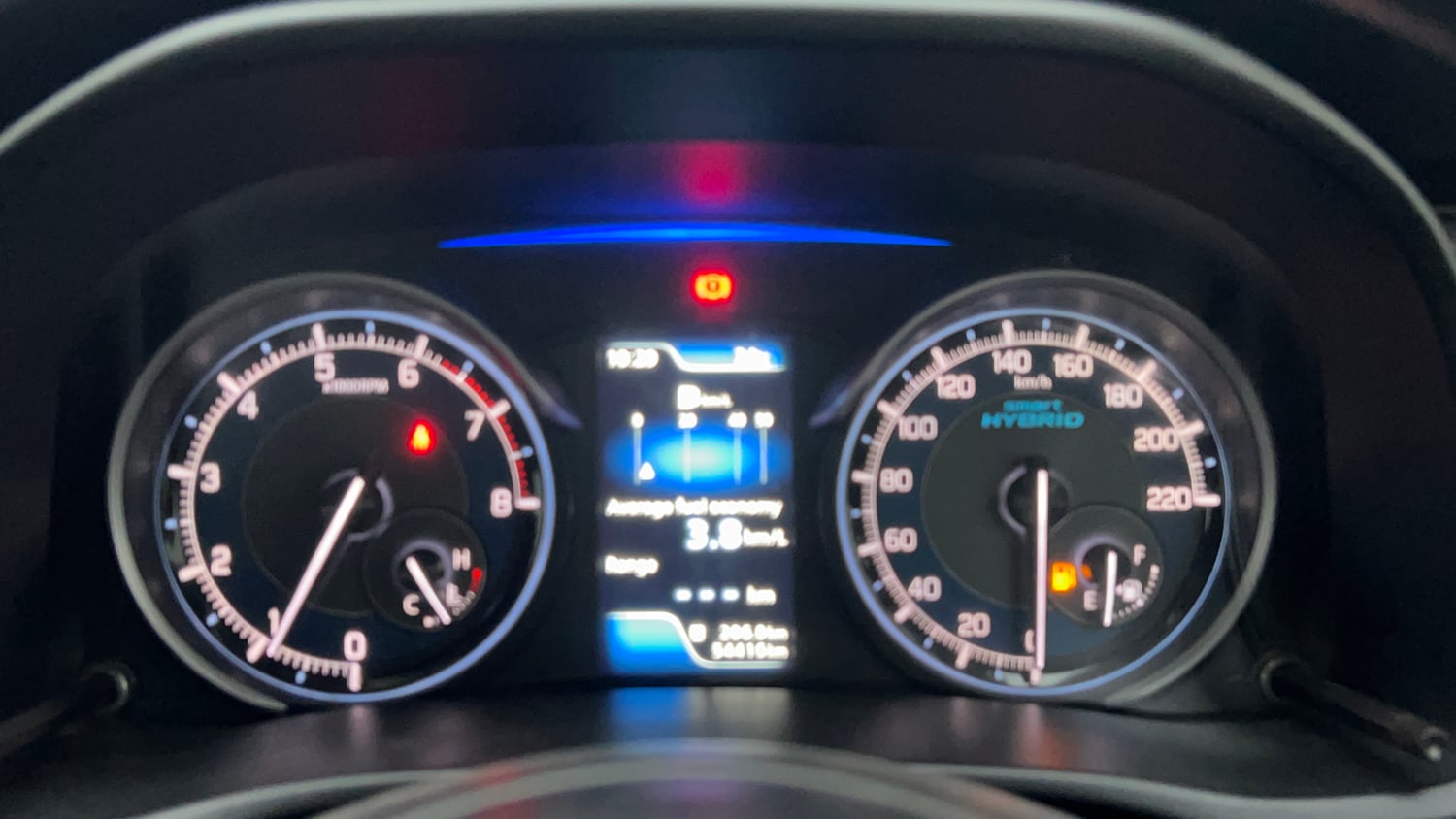 Used 2021 Maruti Suzuki XL6 Zeta MT Petrol Petrol Manual interior CLUSTERMETER VIEW