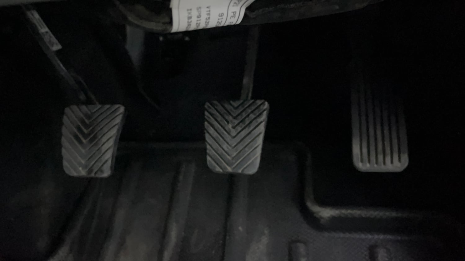 Used 2024 Kia Seltos HTX 1.5 Petrol MT Petrol Manual interior PEDALS VIEW