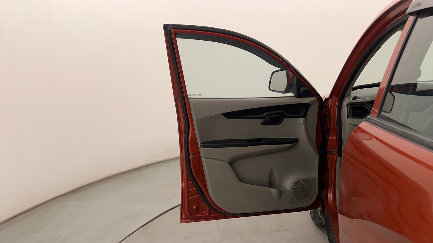 Used 2016 Mahindra KUV100 K4 5 STR Petrol Manual interior LEFT FRONT DOOR OPEN VIEW