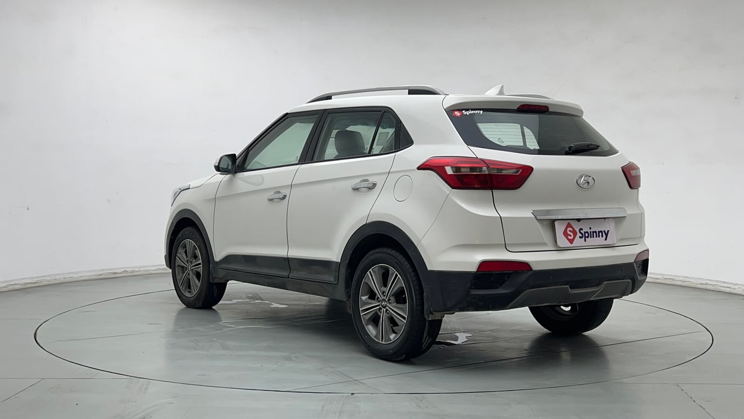 Used 2018 Hyundai Creta SX Plus 1.6 AT Petrol Petrol Automatic exterior LEFT REAR CORNER VIEW