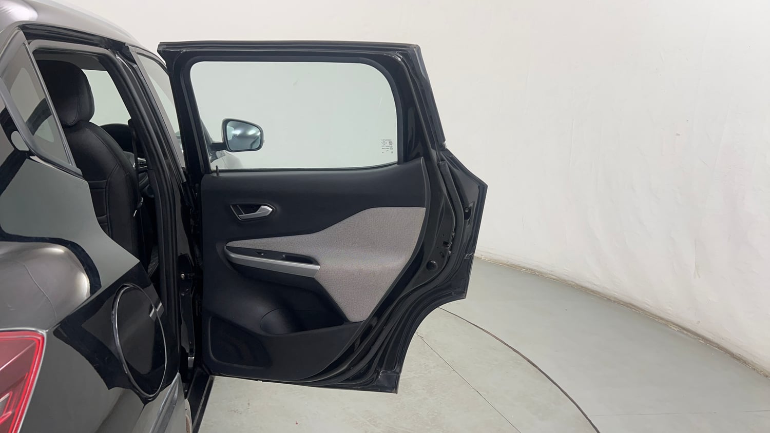 Used 2023 Nissan Magnite XV Petrol Manual interior RIGHT REAR DOOR OPEN VIEW
