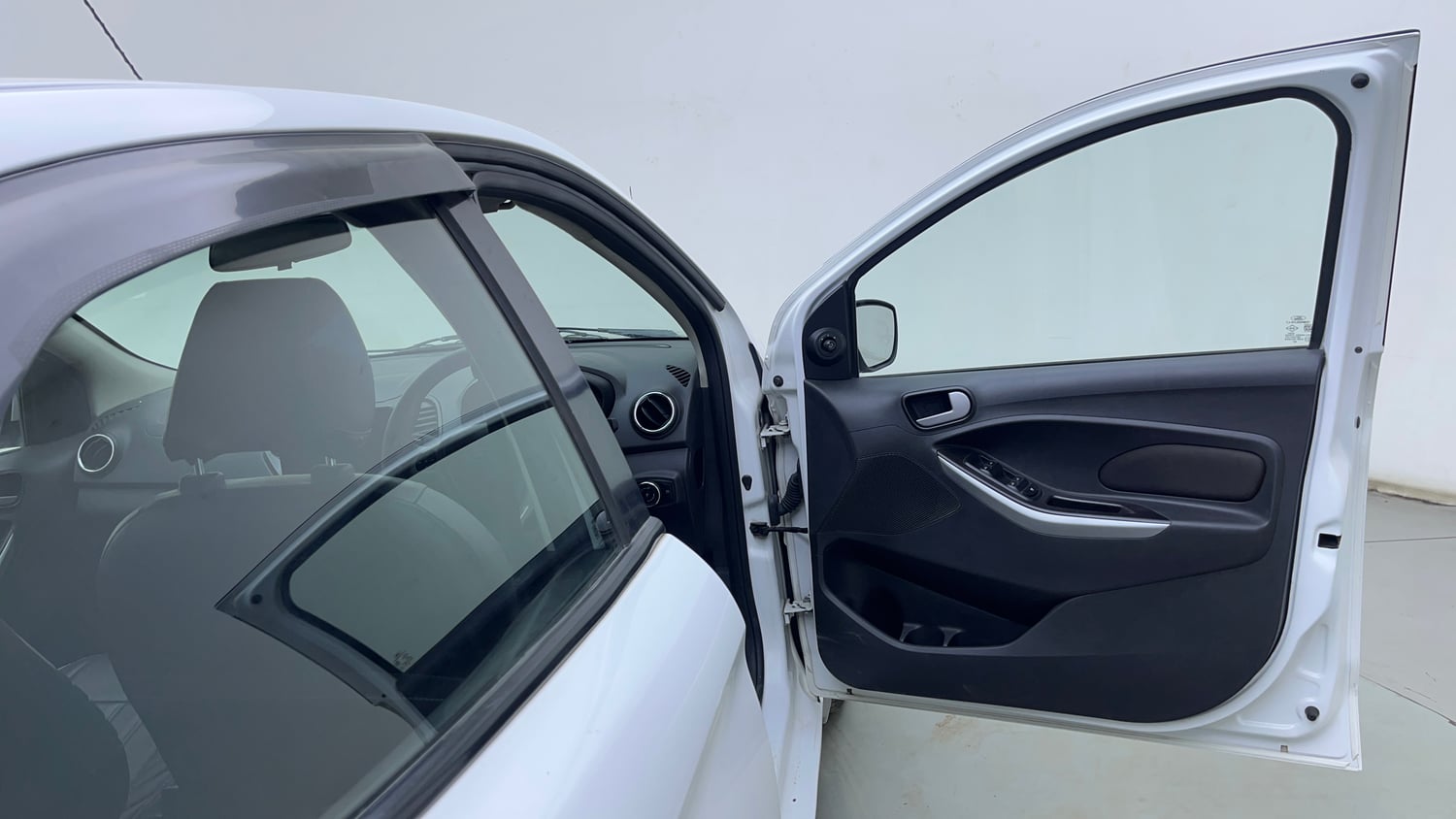Used 2016 Ford Figo Trend 1.2 Ti-VCT Petrol Manual interior RIGHT FRONT DOOR OPEN VIEW