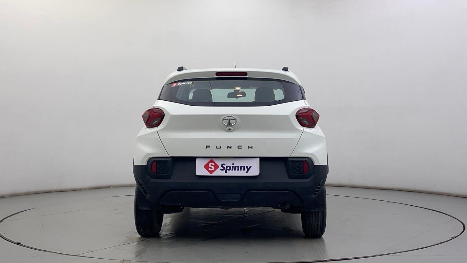 Used 2023 Tata Punch Accomplished AMT Petrol Automatic exterior BACK VIEW