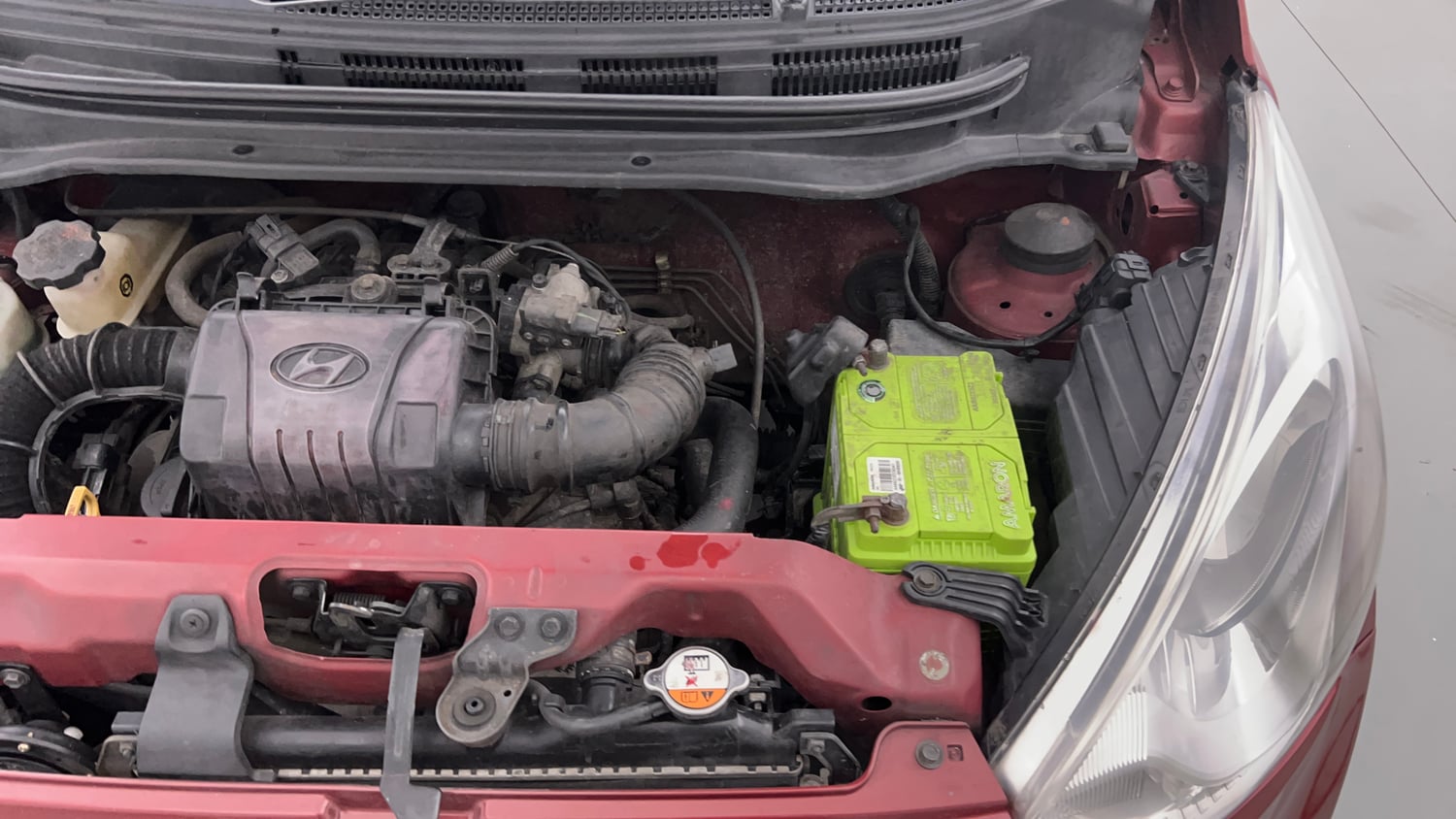 Used 2013 Hyundai Eon D-Lite + Petrol Manual engine ENGINE LEFT SIDE VIEW