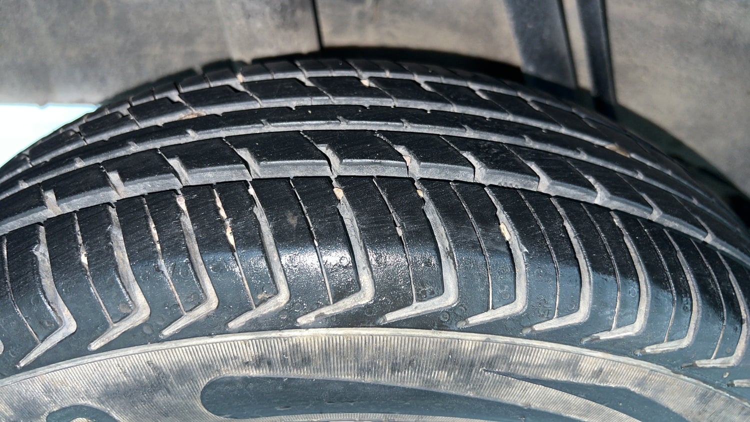 Used 2018 Renault Kwid 1.0 RXL Petrol Manual tyres RIGHT REAR TYRE TREAD VIEW