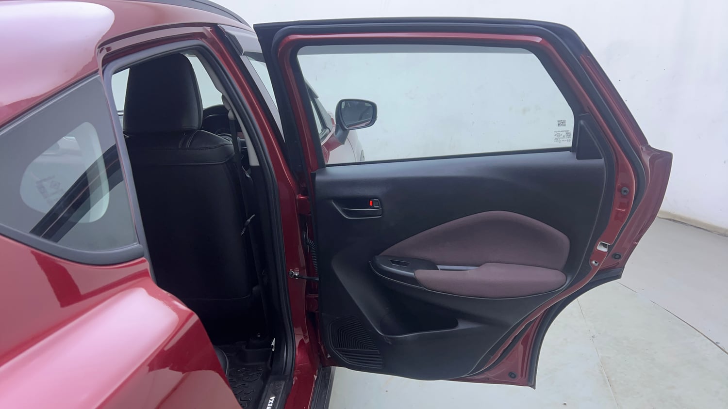 Used 2024 Maruti Suzuki Fronx Delta Plus (O) 1.2L MT Petrol Manual interior RIGHT REAR DOOR OPEN VIEW