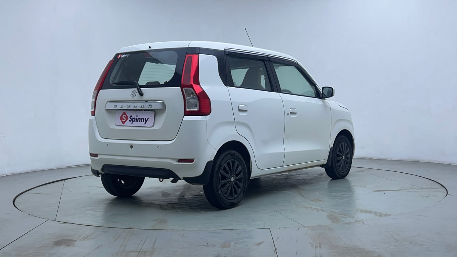 Used 2023 Maruti Suzuki Wagon R ZXI Plus 1.2 Petrol Manual exterior RIGHT REAR CORNER VIEW