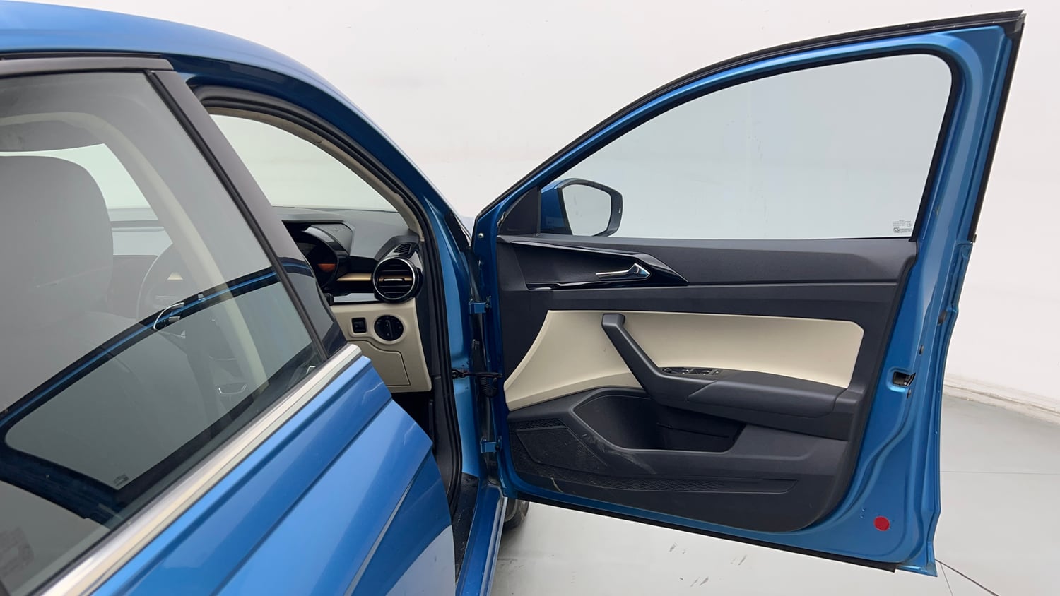 Used 2022 Skoda Slavia Style 1.5L TSI DSG Petrol Automatic interior RIGHT FRONT DOOR OPEN VIEW