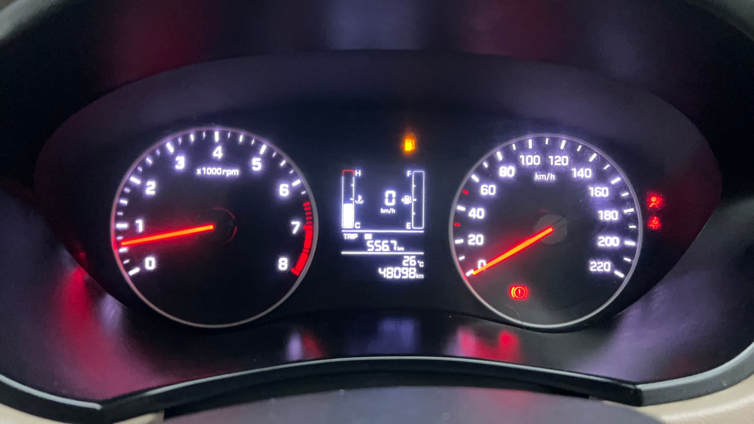 Used 2019 Hyundai Elite i20 Magna Plus 1.2 Petrol Manual interior CLUSTERMETER VIEW
