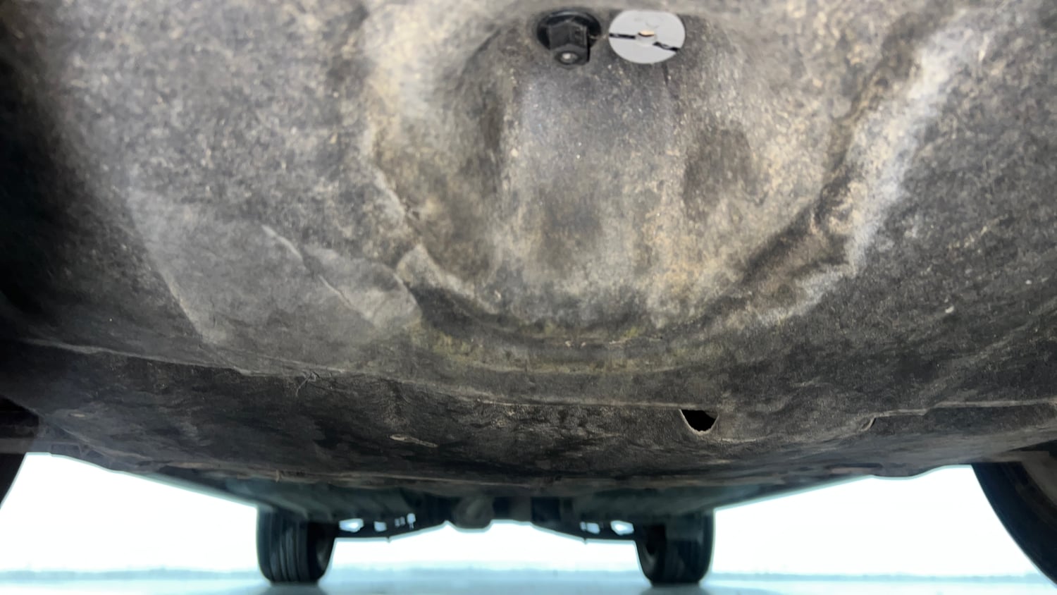 Used 2017 Hyundai Tucson 2WD MT Petrol Petrol Manual extra FRONT LEFT UNDERBODY VIEW