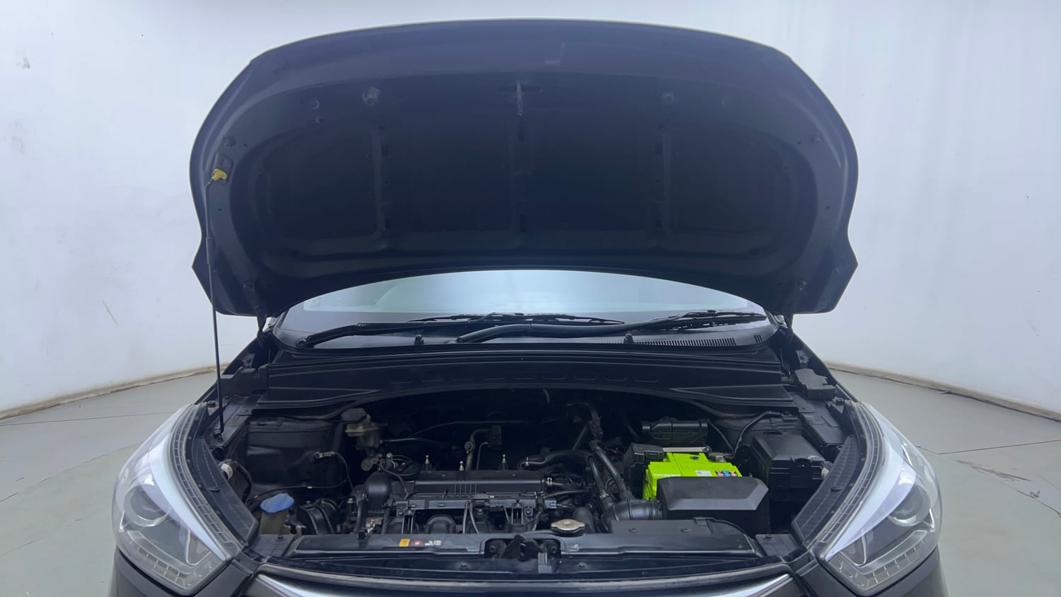 Used 2017 Hyundai Creta 1.6 SX Plus Petrol Petrol Manual engine ENGINE & BONNET OPEN FRONT VIEW