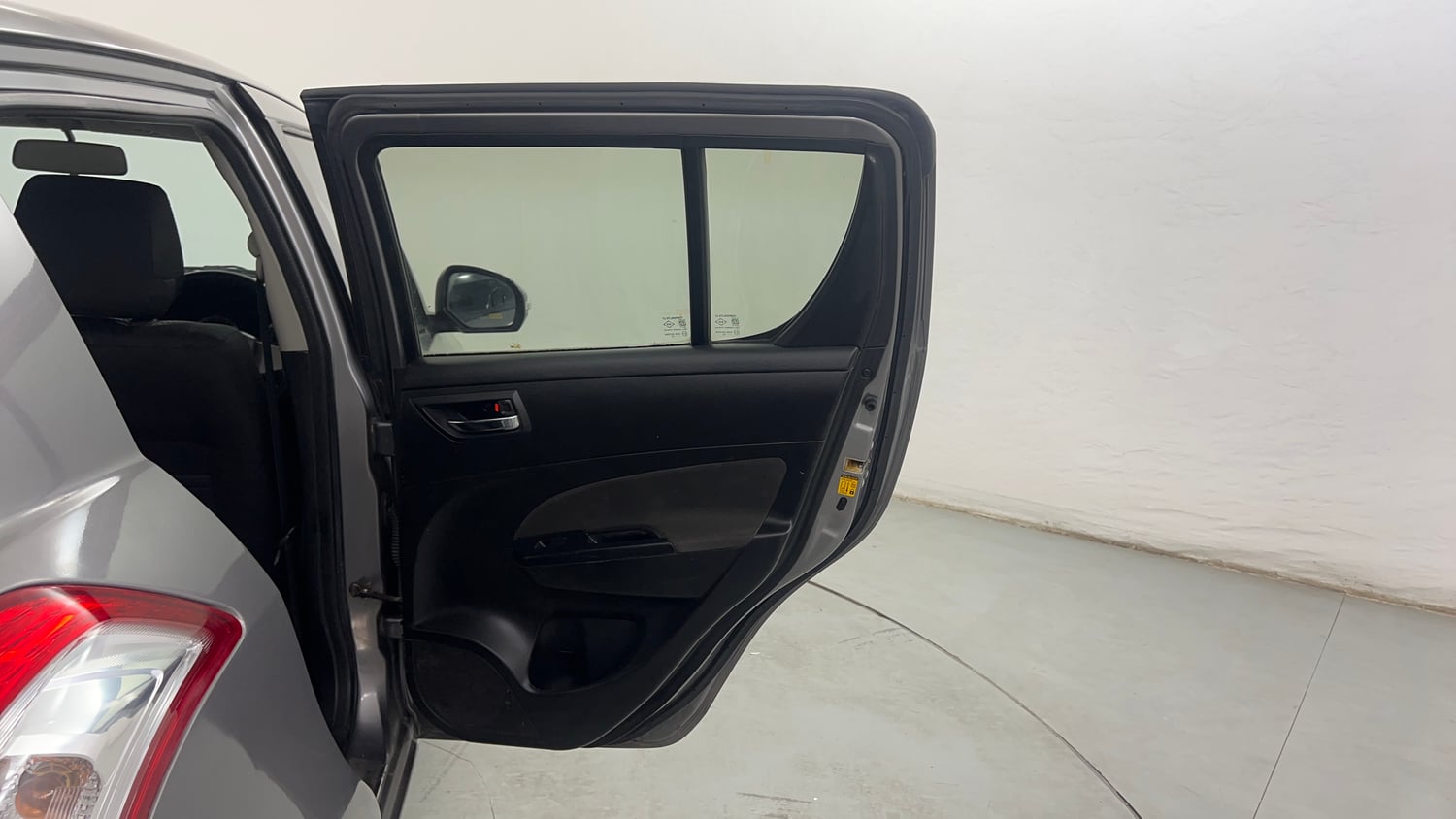Used 2012 Maruti Suzuki Swift VXi Petrol Manual interior RIGHT REAR DOOR OPEN VIEW