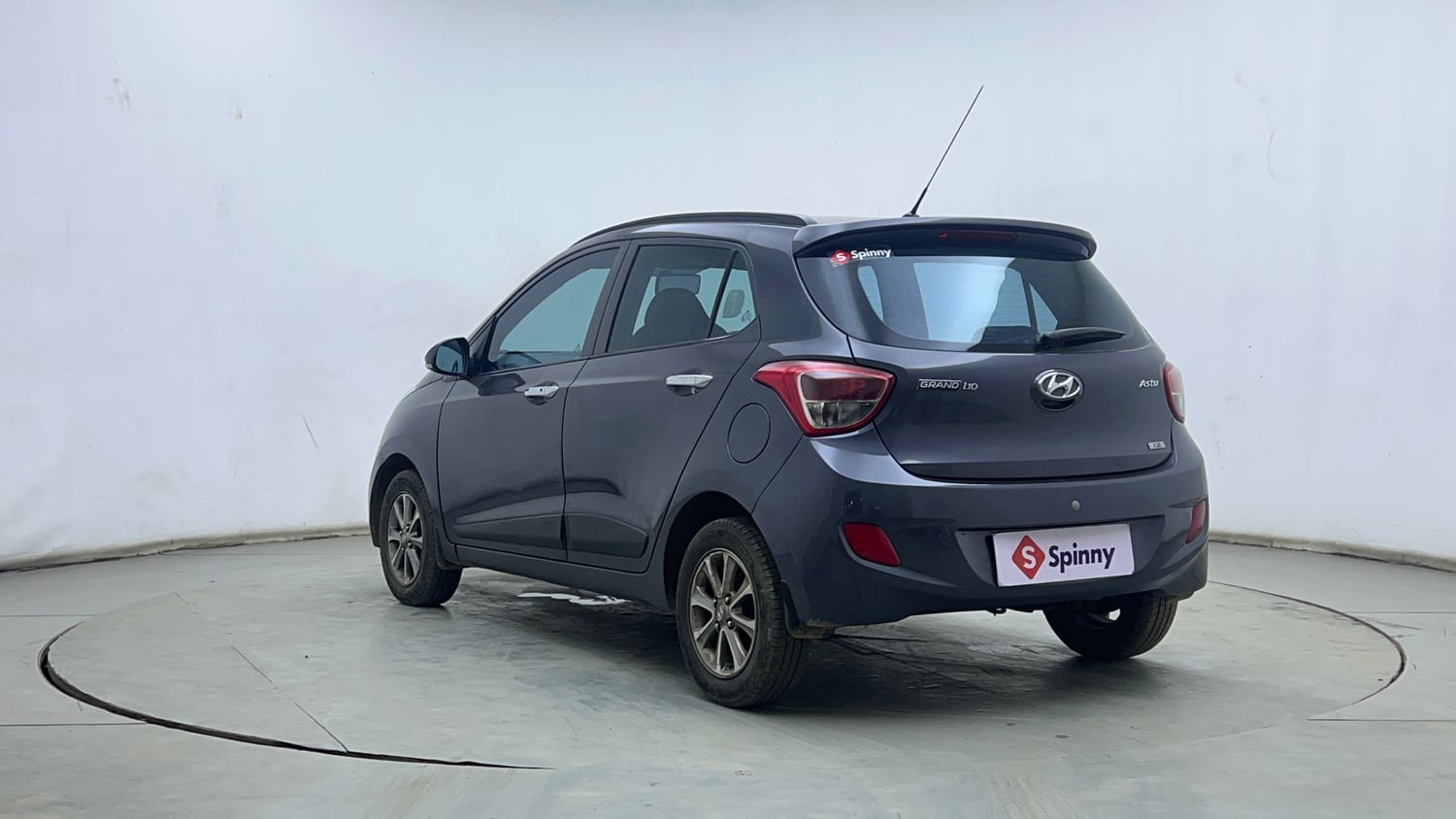 Used 2015 Hyundai Grand i10 Asta 1.2 Kappa VTVT Petrol Manual exterior LEFT REAR CORNER VIEW