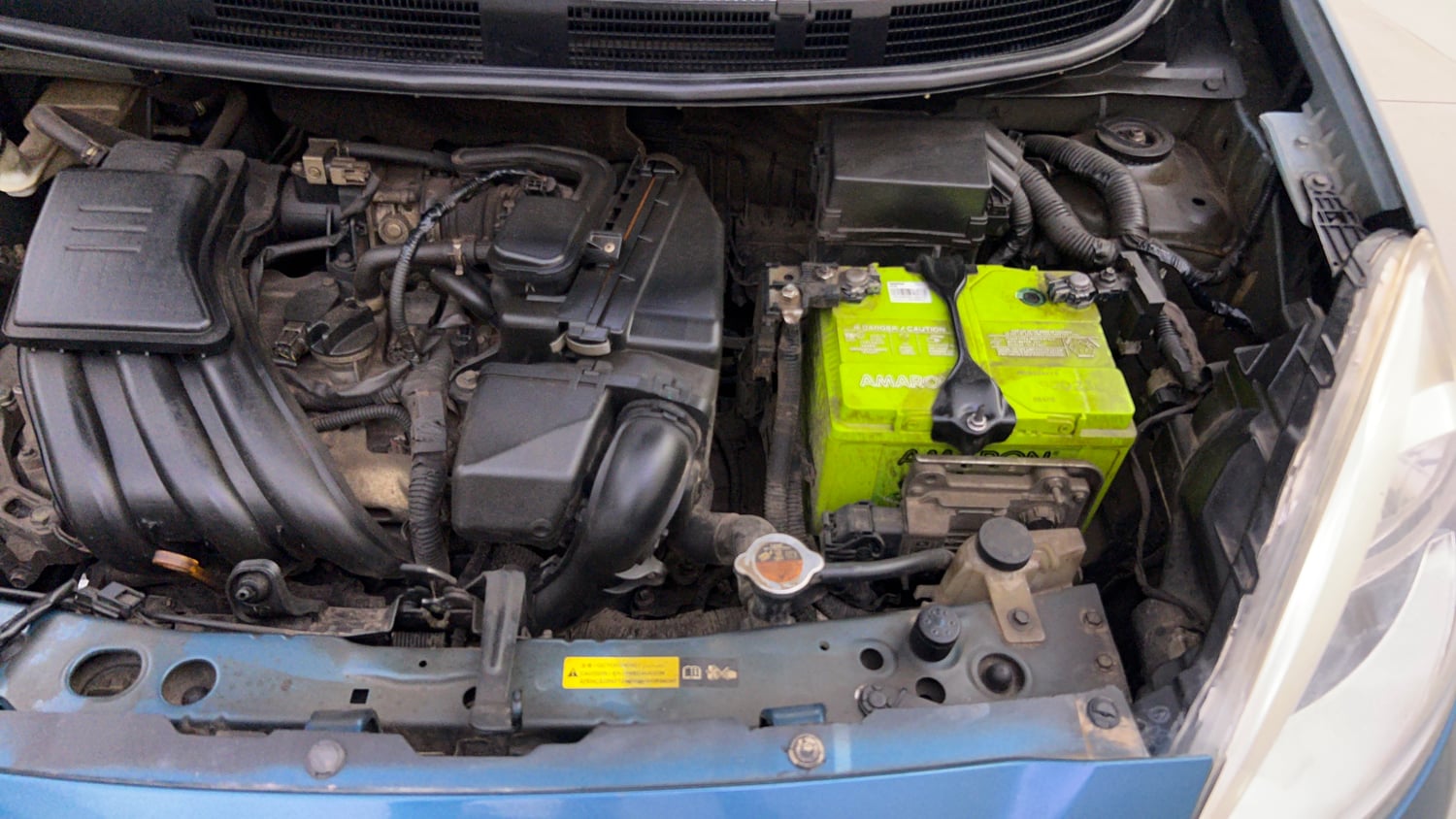 Used 2016 Nissan Micra XV CVT Petrol Automatic engine ENGINE LEFT SIDE VIEW