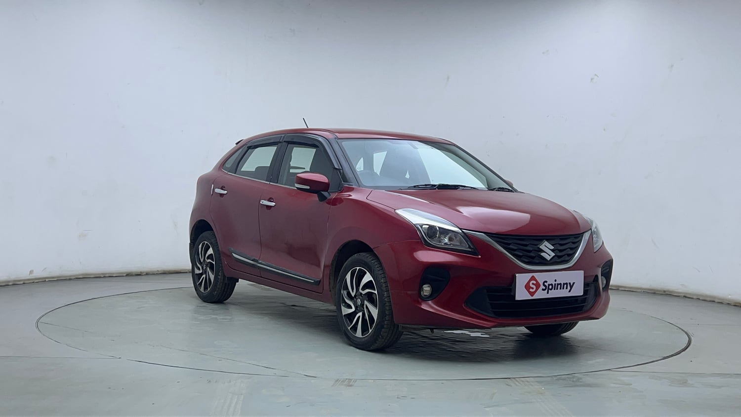 Used 2022 Maruti Suzuki Baleno Zeta Petrol Manual exterior RIGHT FRONT CORNER VIEW