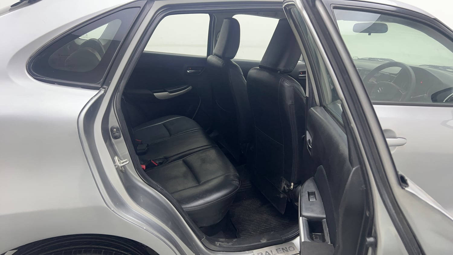 Used 2017 Maruti Suzuki Baleno Delta 1.2 Petrol Manual interior RIGHT SIDE REAR DOOR CABIN VIEW