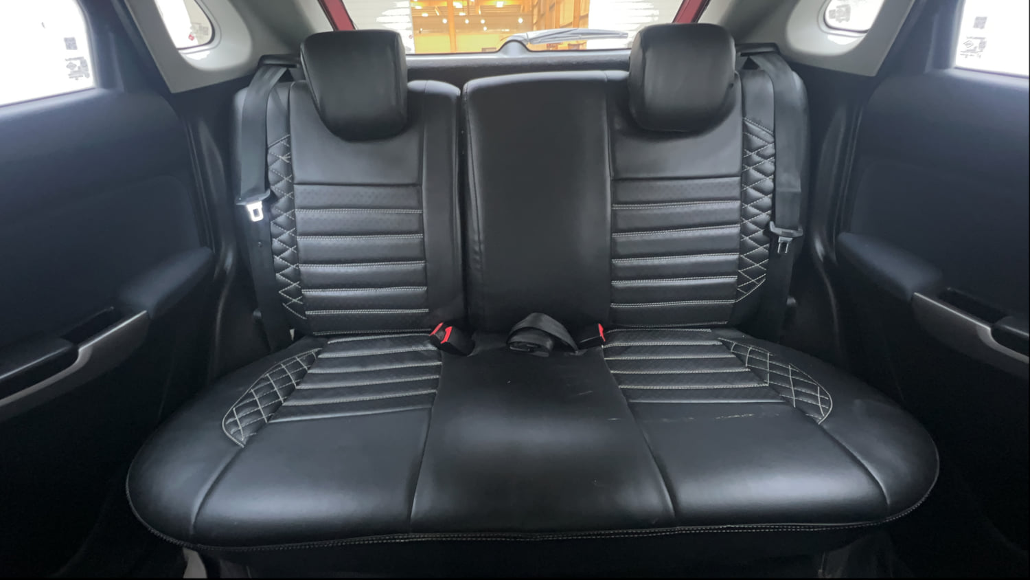 Used 2022 Maruti Suzuki Baleno Zeta Petrol Manual interior REAR SEAT CONDITION VIEW