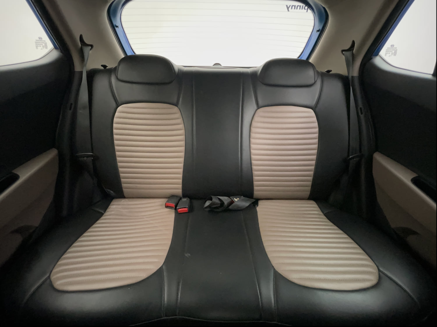 Used 2019 Hyundai Grand i10 Sportz AT 1.2 Kappa VTVT Petrol Automatic interior REAR SEAT CONDITION VIEW
