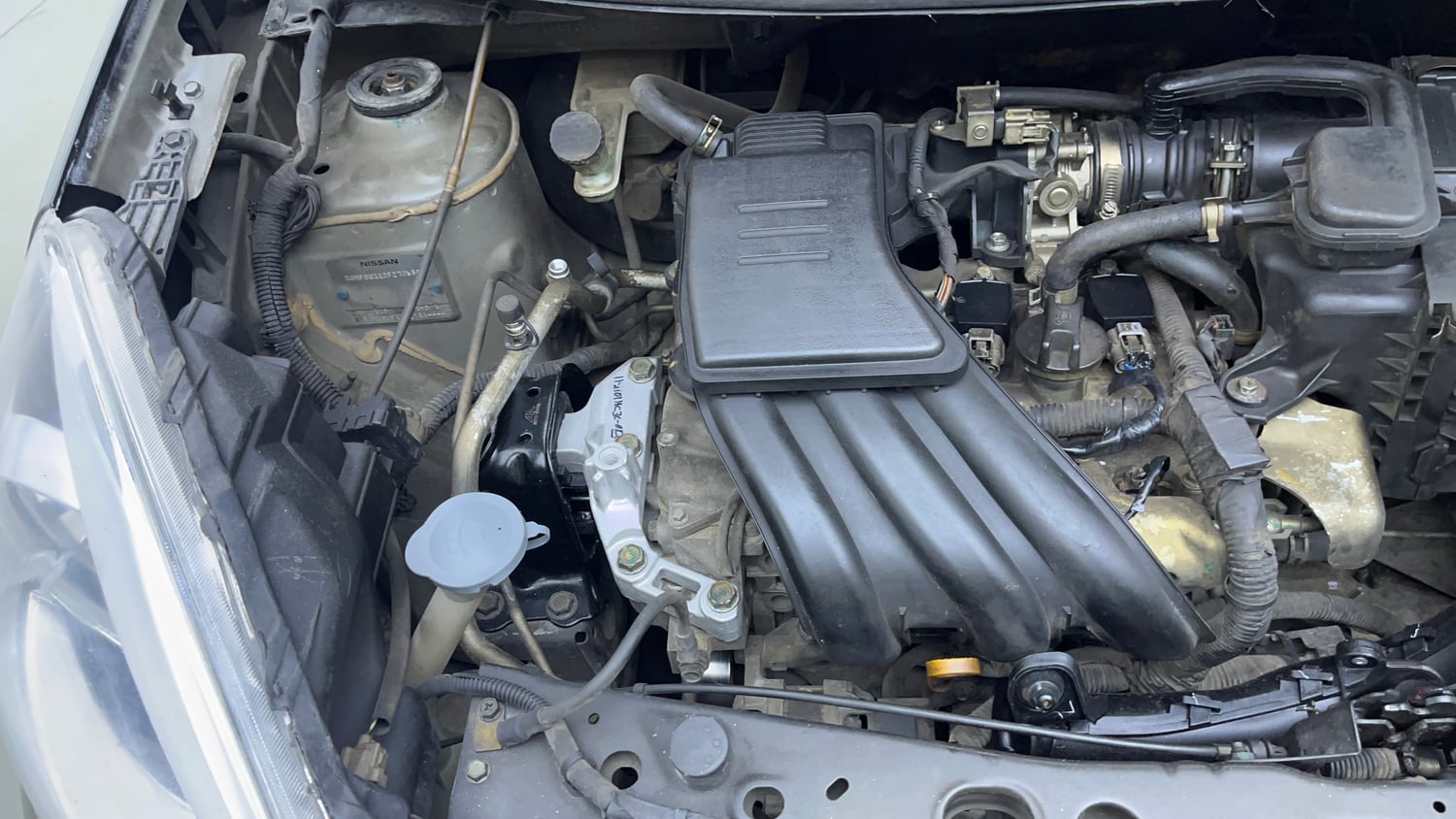 Used 2015 Nissan Micra XL Petrol Manual engine ENGINE RIGHT SIDE VIEW