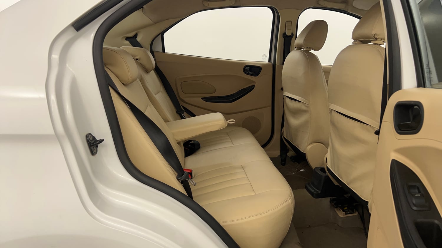 Used 2016 Ford Figo Aspire Titanium 1.2 Ti-VCT Petrol Manual interior RIGHT SIDE REAR DOOR CABIN VIEW