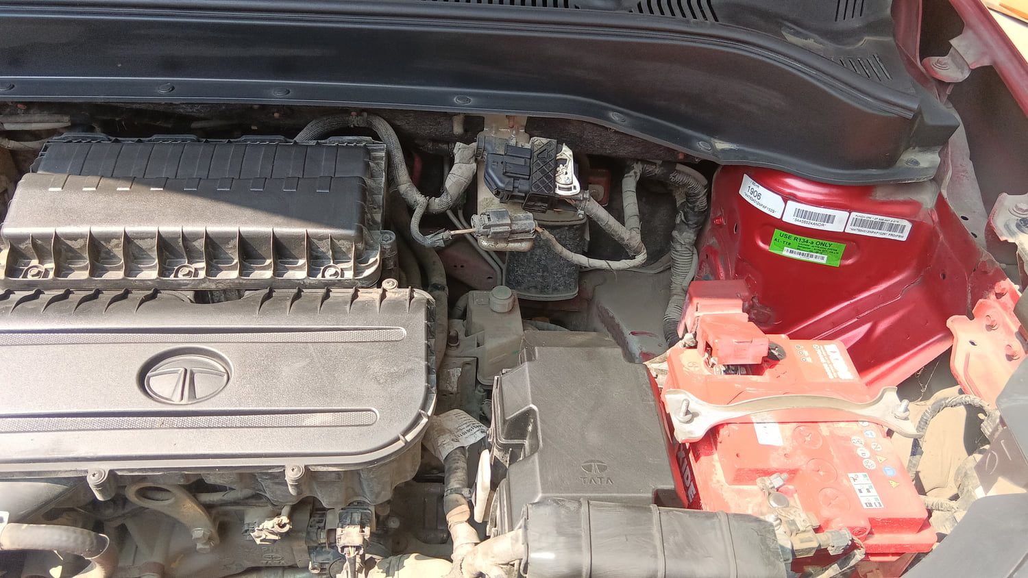 Used 2022 Tata Punch Creative AMT Petrol Automatic engine ENGINE LEFT SIDE VIEW