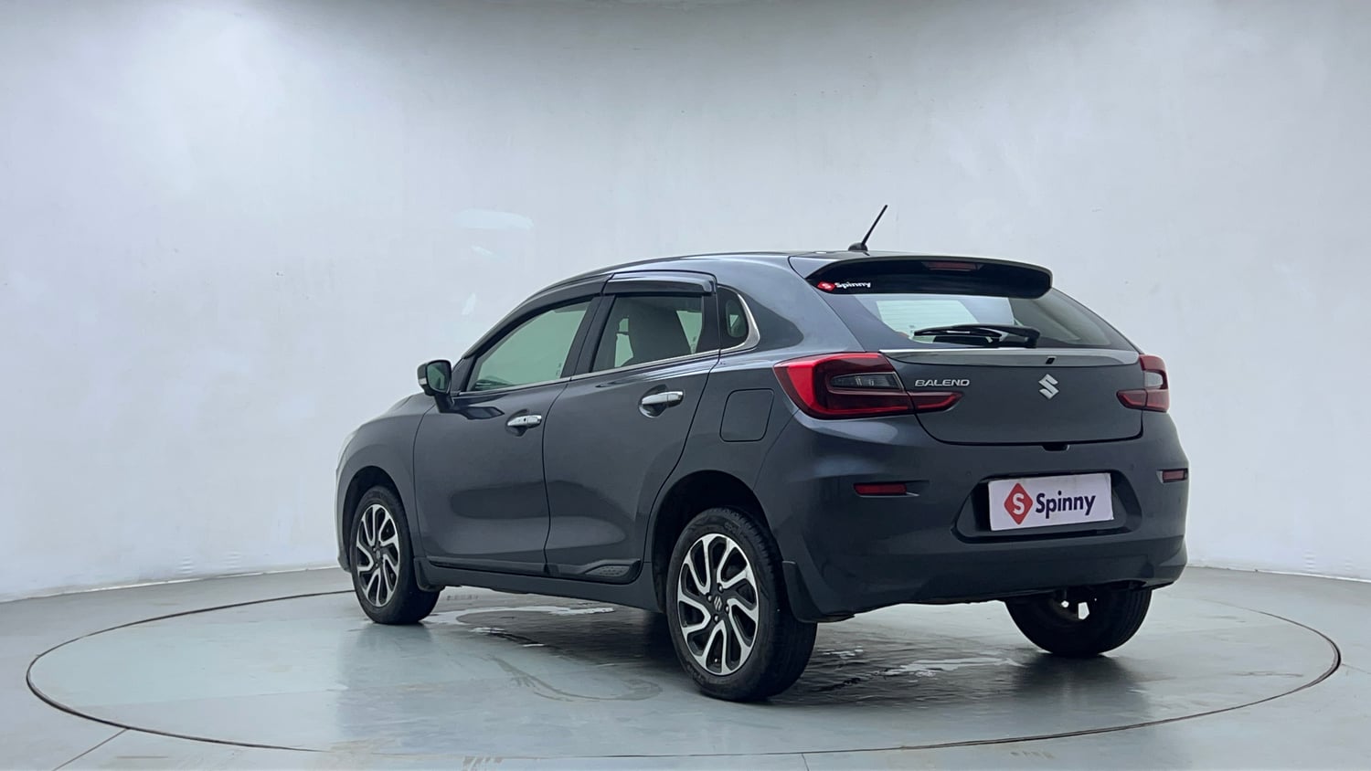 Used 2022 Maruti Suzuki Baleno Alpha MT Petrol Manual exterior LEFT REAR CORNER VIEW