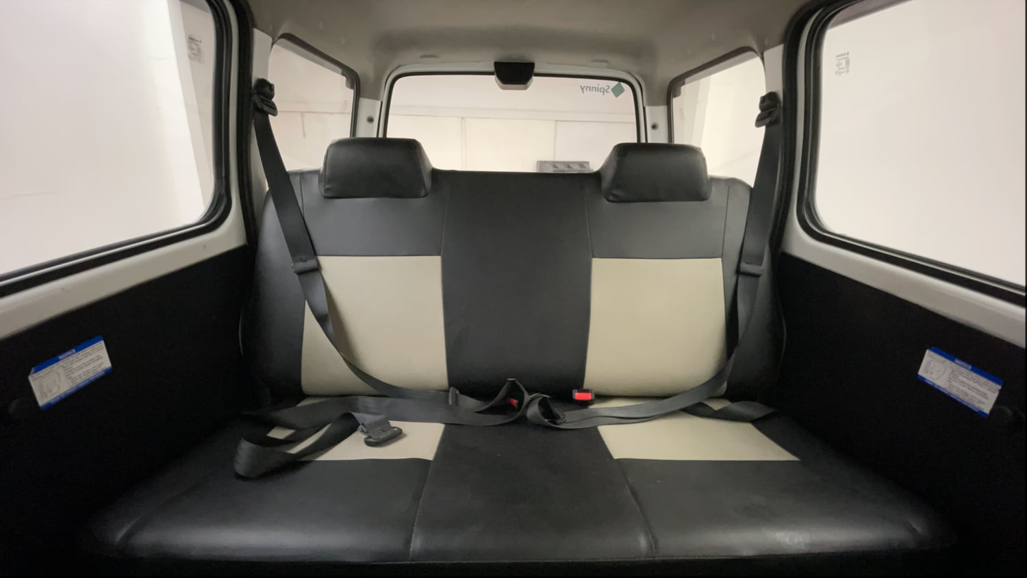 Used 2021 Maruti Suzuki Eeco 5 STR WITH A/C+HTR Petrol Manual interior REAR SEAT CONDITION VIEW