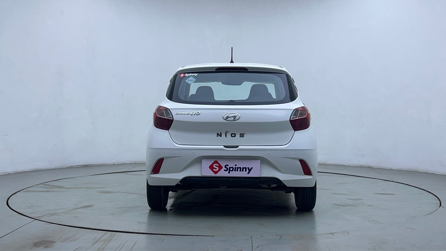 Used 2022 Hyundai Grand i10 Nios Magna 1.2 Kappa VTVT CNG Cng Manual exterior BACK VIEW