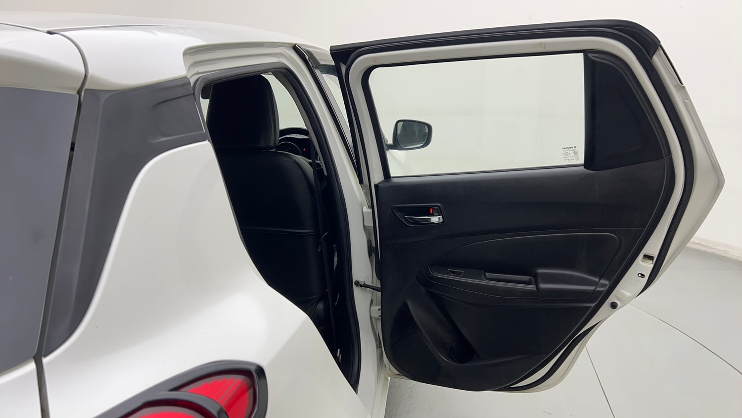 Used 2019 Maruti Suzuki Swift VXi Petrol Manual interior RIGHT REAR DOOR OPEN VIEW