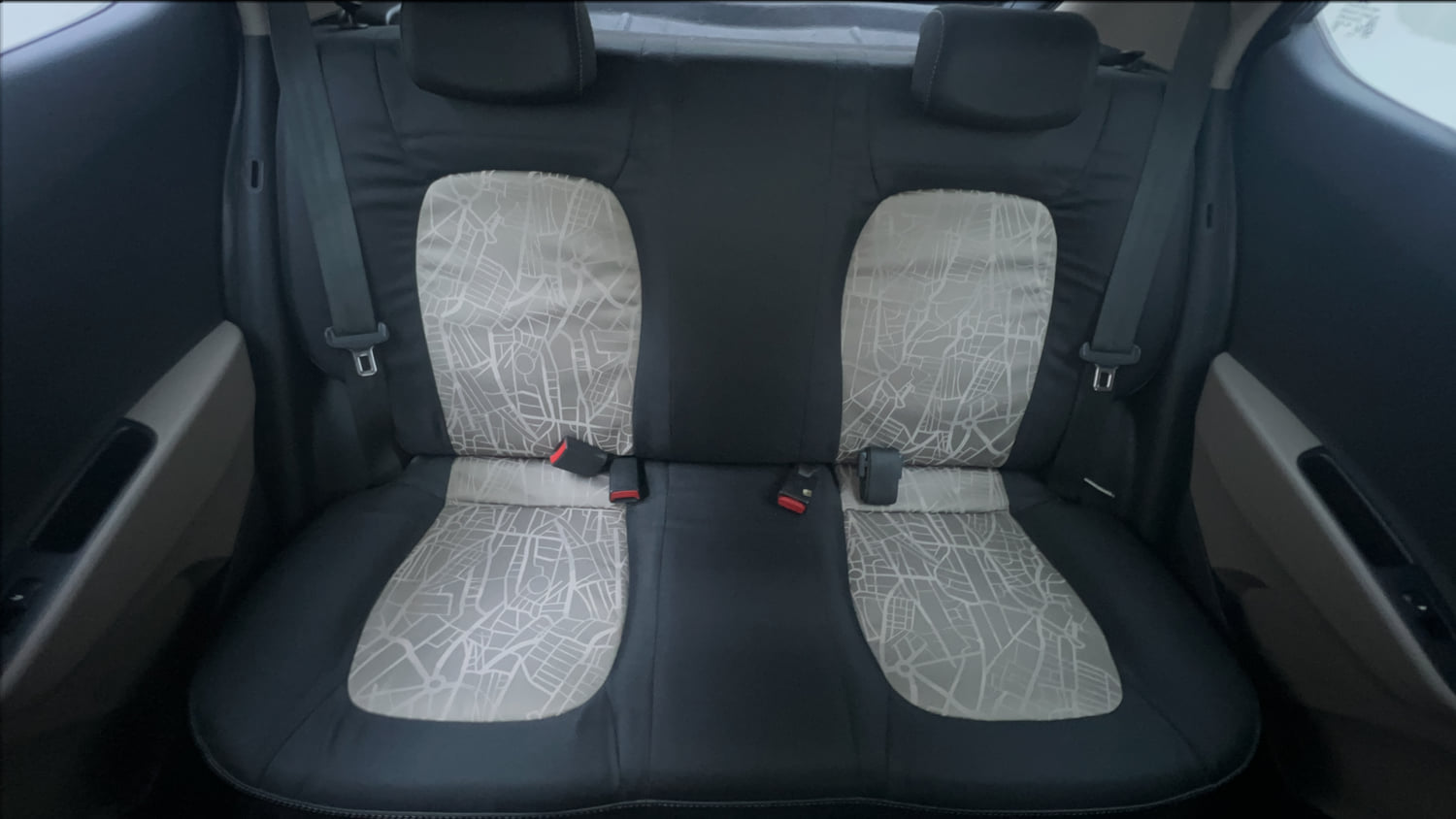 Used 2015 Hyundai Grand i10 Asta 1.2 Kappa VTVT Petrol Manual interior REAR SEAT CONDITION VIEW