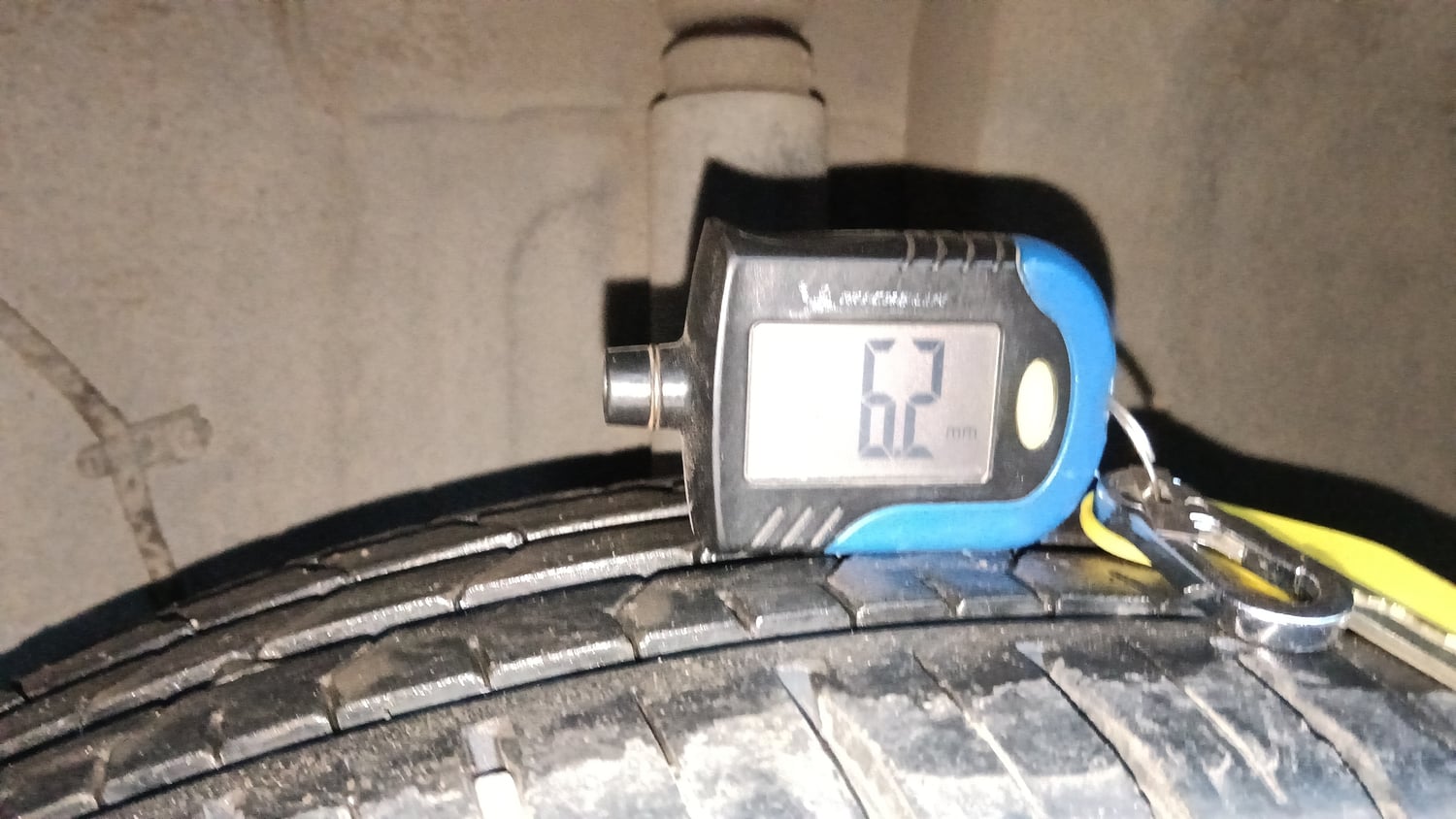 Used 2022 Tata Punch Creative AMT Petrol Automatic tyres LEFT REAR TYRE TREAD VIEW