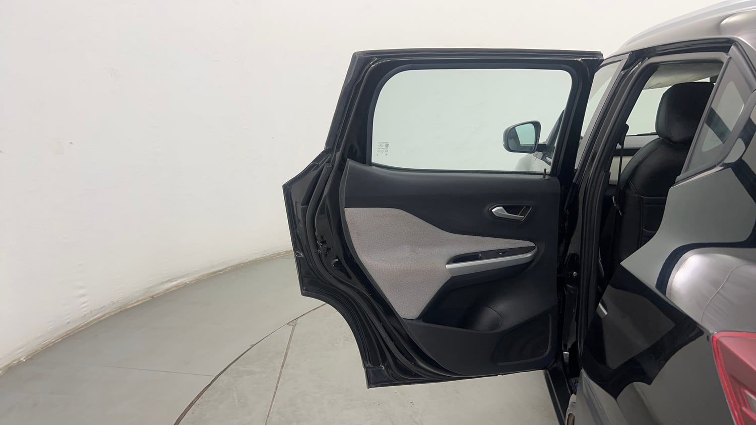 Used 2023 Nissan Magnite XV Petrol Manual interior LEFT REAR DOOR OPEN VIEW
