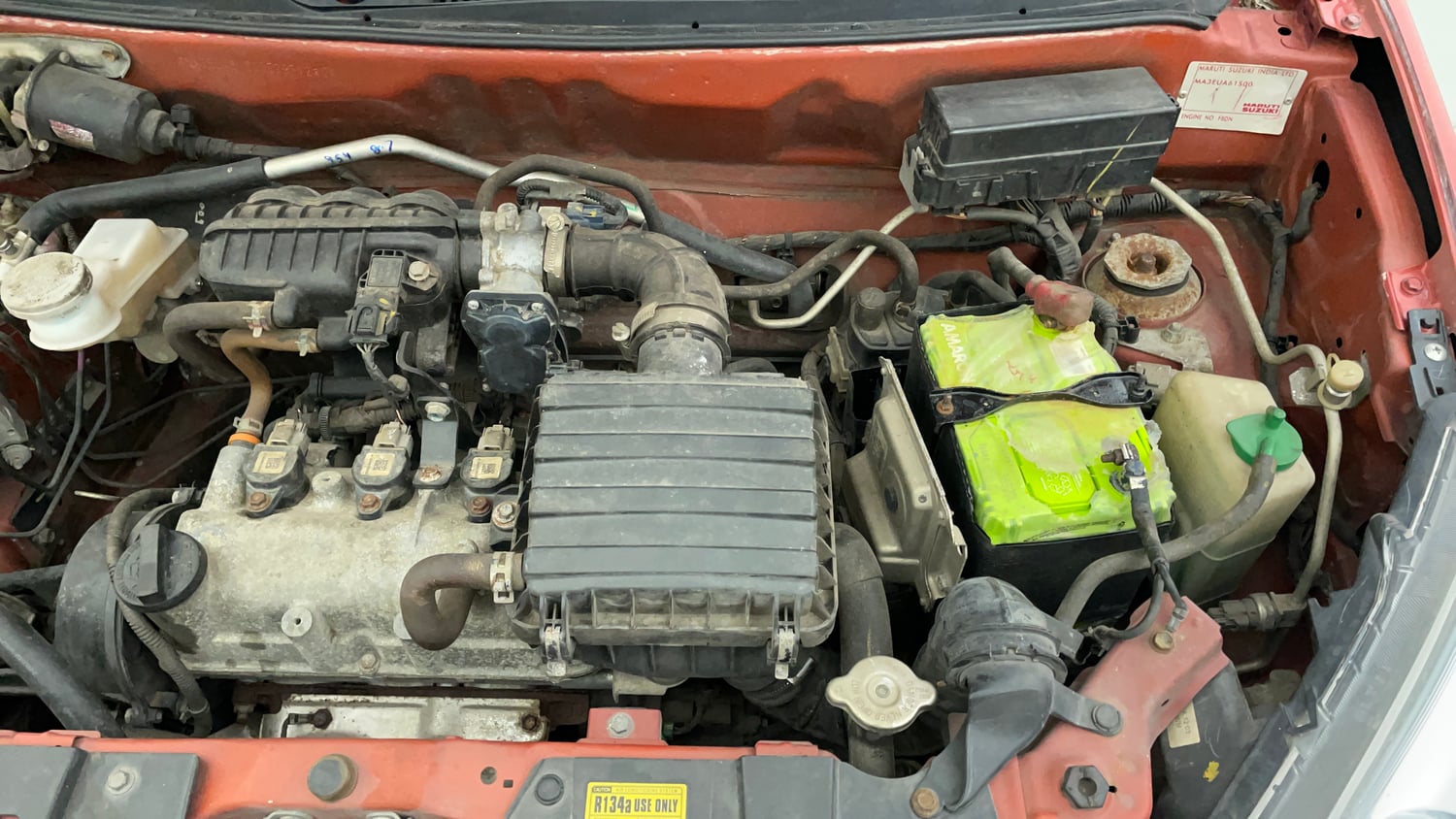 Used 2019 Maruti Suzuki Alto 800 VXi Petrol Manual engine ENGINE LEFT SIDE VIEW