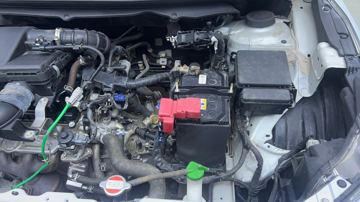Used 2024 Maruti Suzuki Baleno Alpha MT Petrol Manual engine ENGINE LEFT SIDE VIEW
