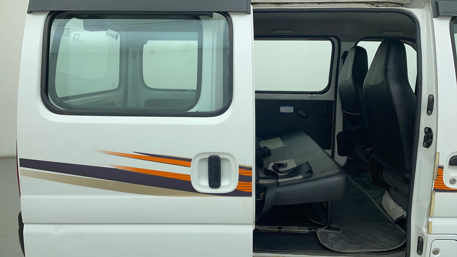 Used 2021 Maruti Suzuki Eeco 5 STR WITH A/C+HTR Petrol Manual interior RIGHT REAR DOOR OPEN VIEW